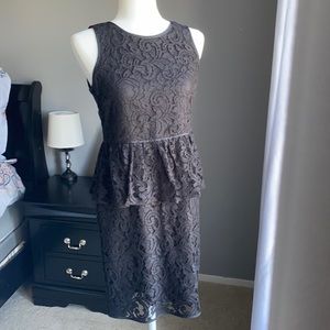 Banana Republic Black Lace Dress